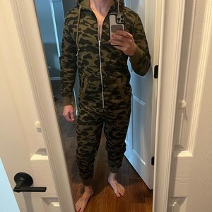 Boohoo MAN Camo onesie pajamas